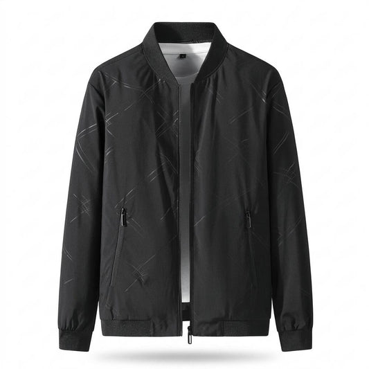 Mens Outlet House - Nerel | Zip-Up Patterned Jacket Men