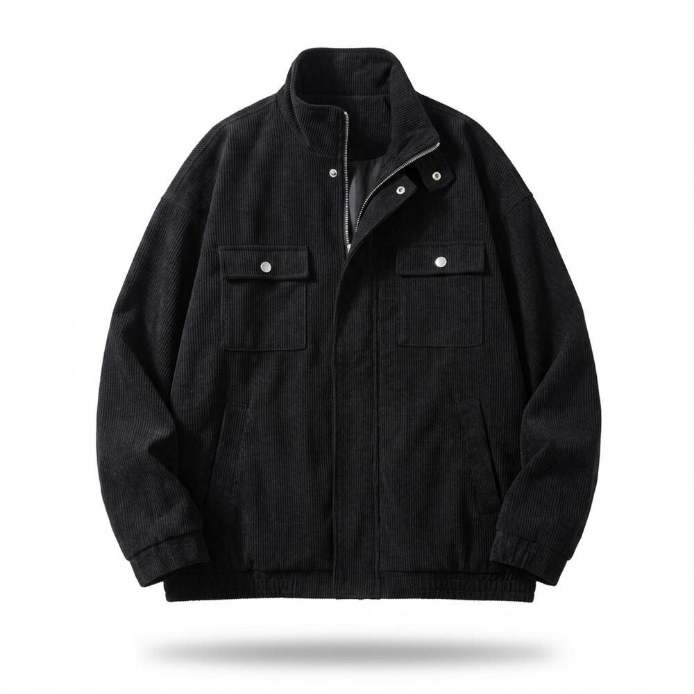 Mens Outlet House - Kemar | Corduroy Zip-Up Jacket Unisex