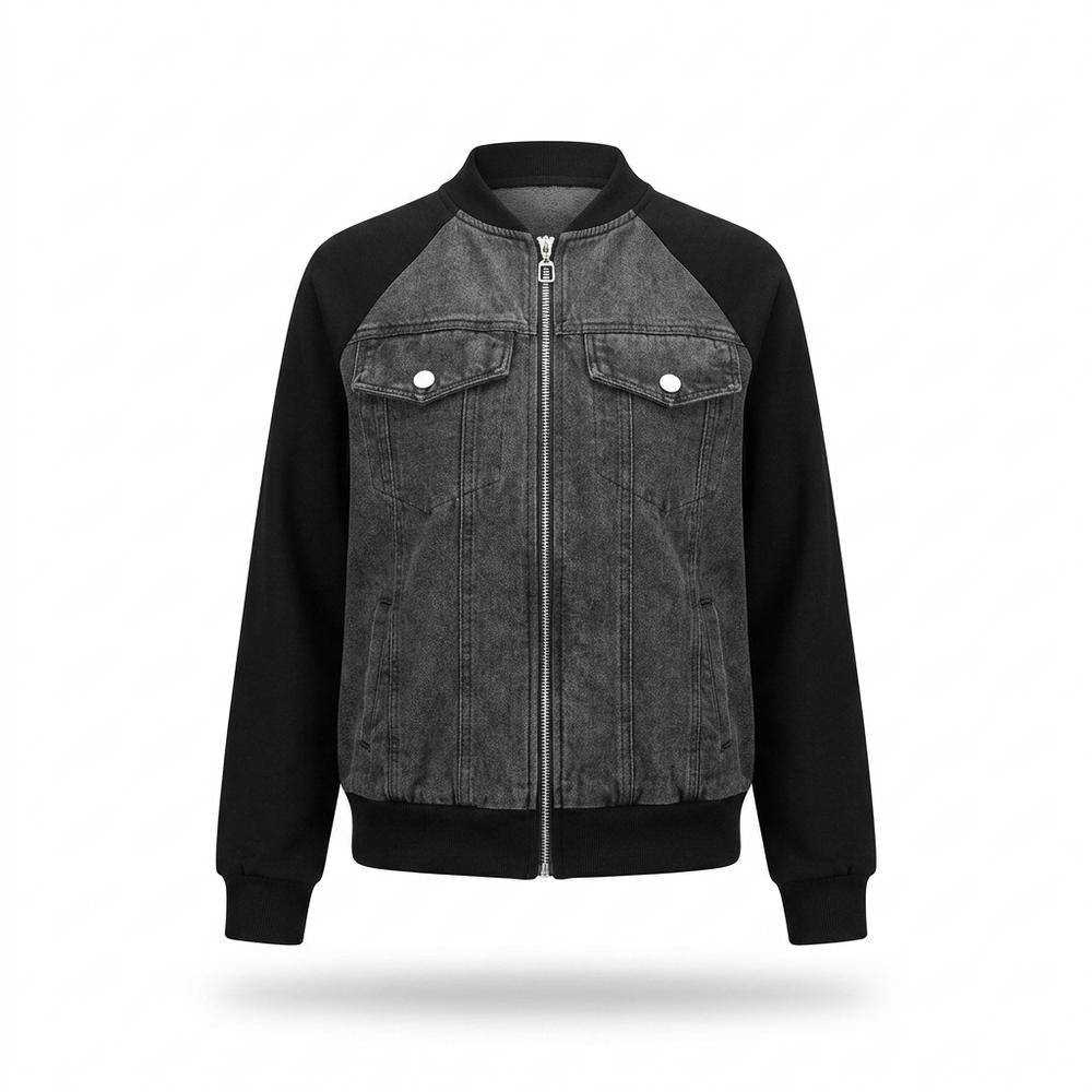 Mens Outlet House - Kemel | Two-Tone Mixed-Material Jacket Women