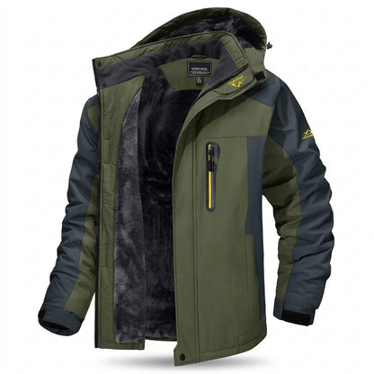 Mens Outlet House - Leken | Fleece-Lined Hooded Jacket Men