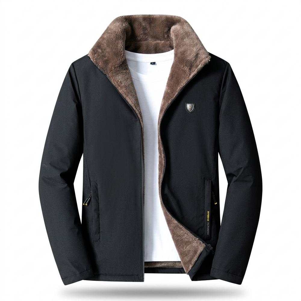 Mens Outlet House - Kesol | Fleece-Lined Zip-Up Jacket Men