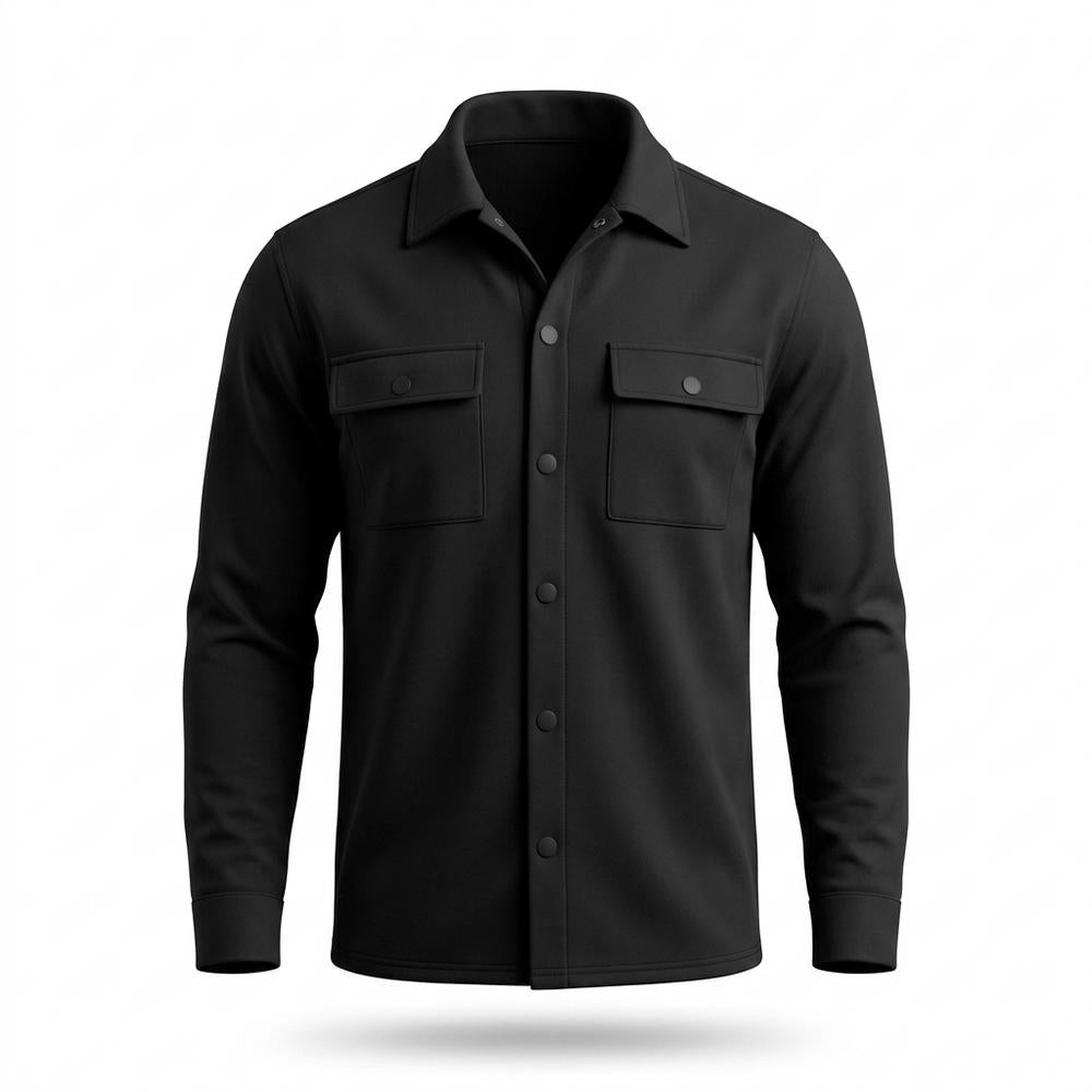 Mens Outlet House - Cozan | Button-Up Heavyweight Shirt Men