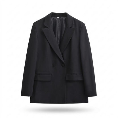 Mens Outlet House - Lemon | Double-Breasted Relaxed-Fit Blazer Women