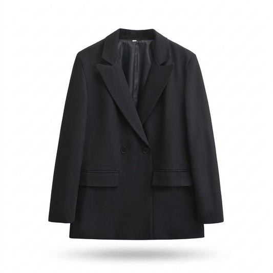Mens Outlet House - Lemon | Double-Breasted Relaxed-Fit Blazer Women