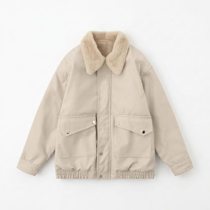 Mens Outlet House - Riral | Sherpa-Collar Relaxed-Fit Jacket Unisex