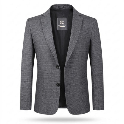 Mens Outlet House - Arsan | Textured Slim-Fit Blazer Men