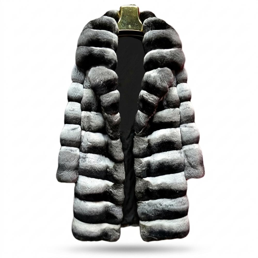 Mens Outlet House - Lomor | Striped Faux Fur Coat Women