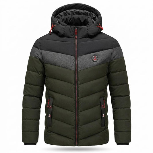Mens Outlet House - Salin | Quilted Hooded Jacket Men