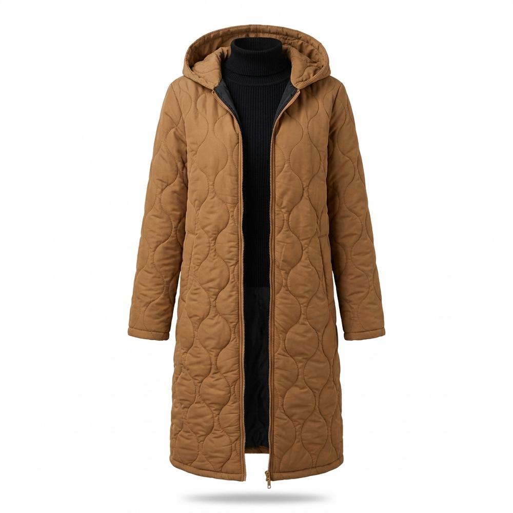 Mens Outlet House - Tisel | Quilted Hooded Coat Women