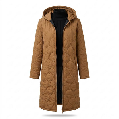 Mens Outlet House - Tisel | Quilted Hooded Coat Women