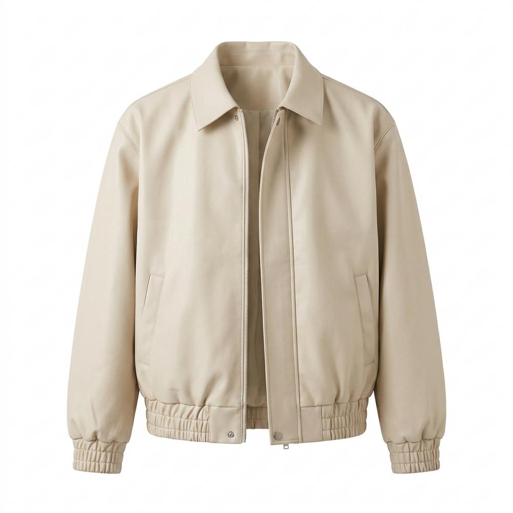 Mens Outlet House - Calor | Faux-Leather Zip-Up Jacket Men
