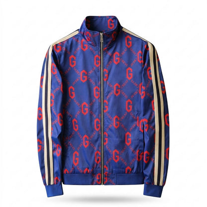 Mens Outlet House - Veram | Zip-Up Patterned Jacket Men