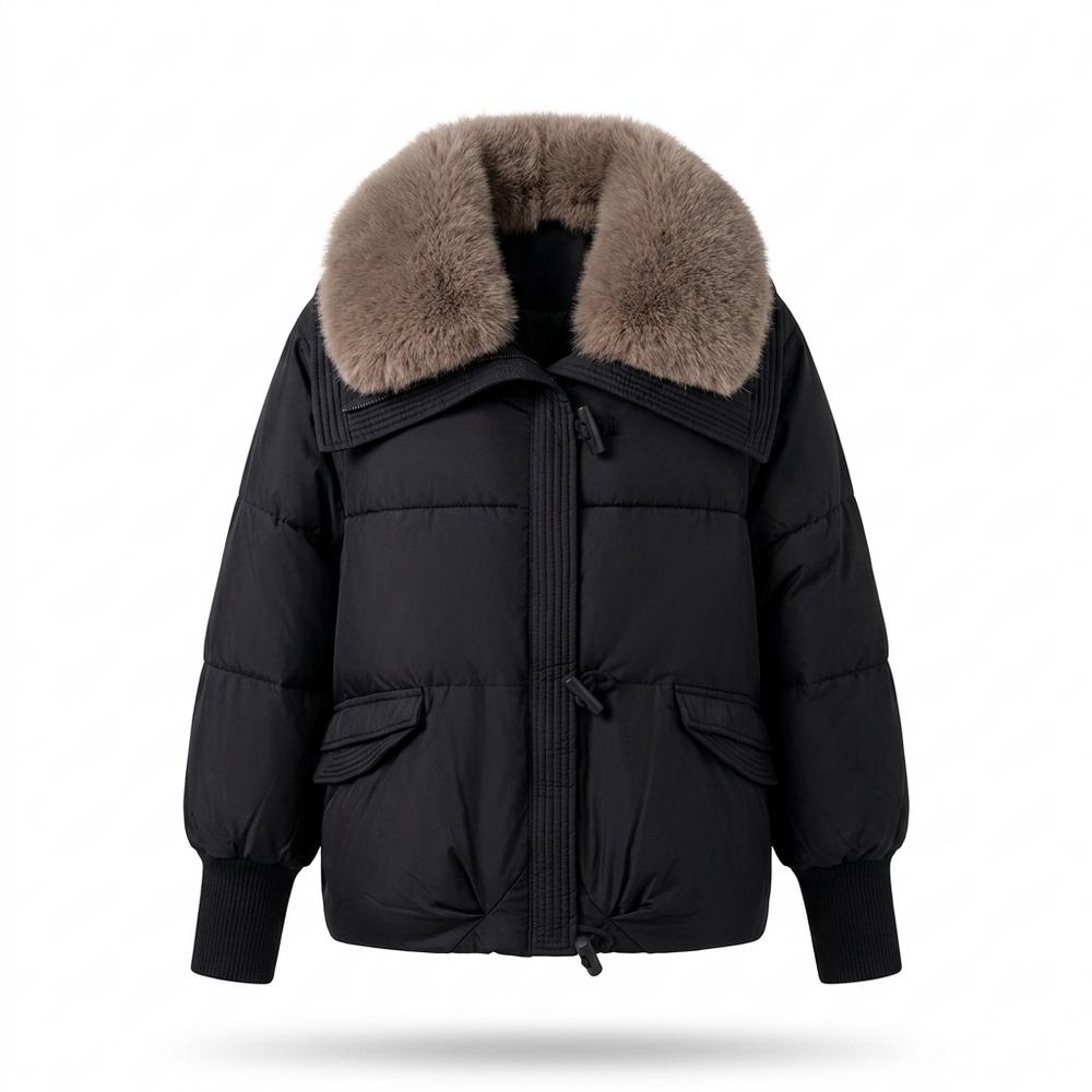 Mens Outlet House - Lyram | Quilted Fur-Trimmed Jacket Women