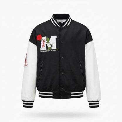 Mens Outlet House - Mavin | Embroidered Two-Tone Jacket Men