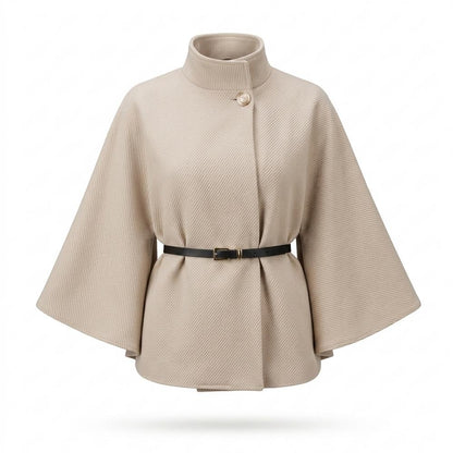Mens Outlet House - Vaket | Ribbed High-Neck Coat Women