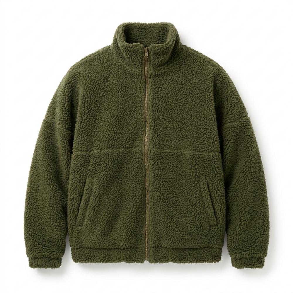 Mens Outlet House - Mimar | Fleece Zip-Up Jacket Men