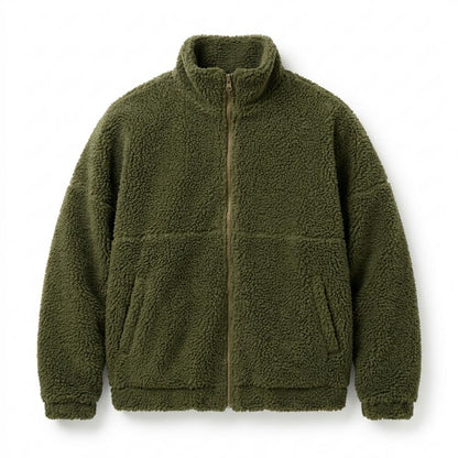 Mens Outlet House - Mimar | Fleece Zip-Up Jacket Men