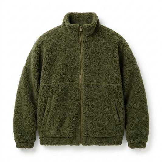 Mens Outlet House - Mimar | Fleece Zip-Up Jacket Men