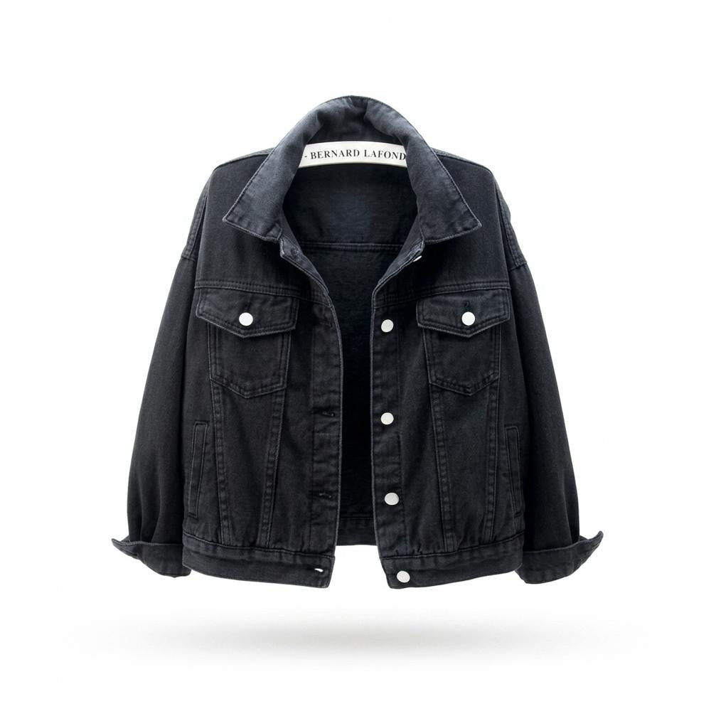 Mens Outlet House - Yozur | Washed Relaxed-Fit Denim Jacket Women