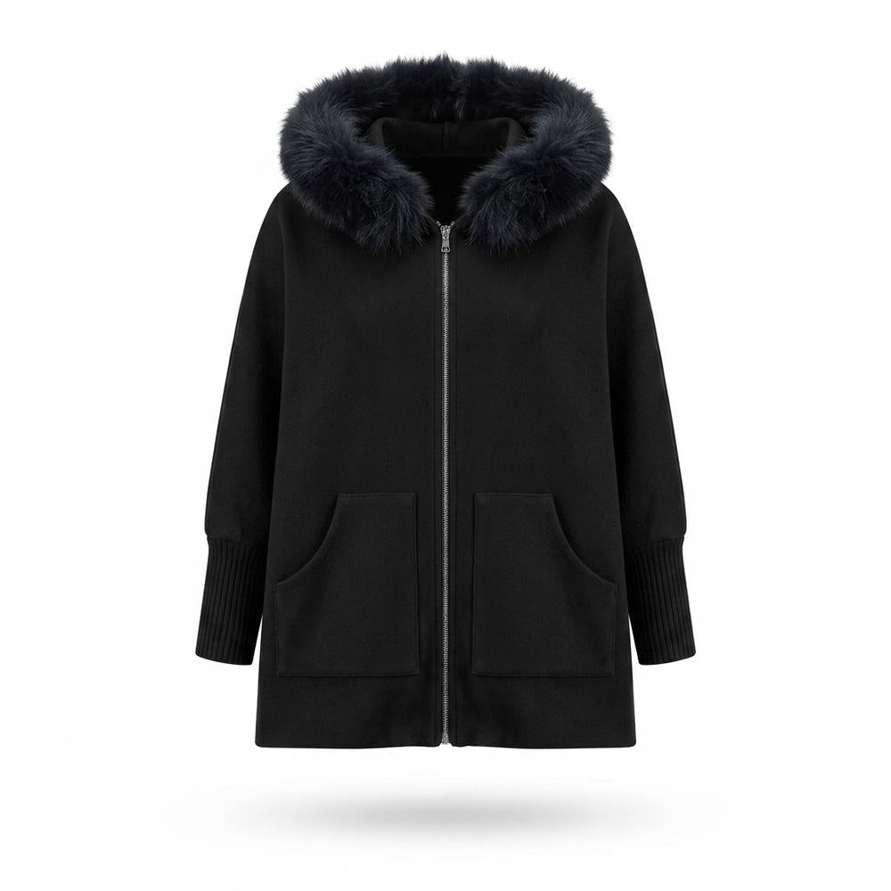 Mens Outlet House - Tavin | Zip-Up Fur-Trimmed Coat Women