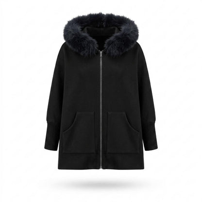 Mens Outlet House - Tavin | Zip-Up Fur-Trimmed Coat Women