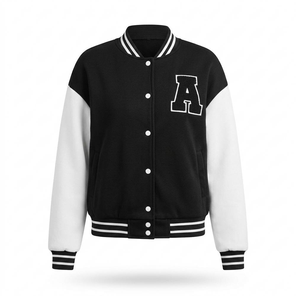 Mens Outlet House - Lynav | Two-Tone Snap-Button Jacket Women