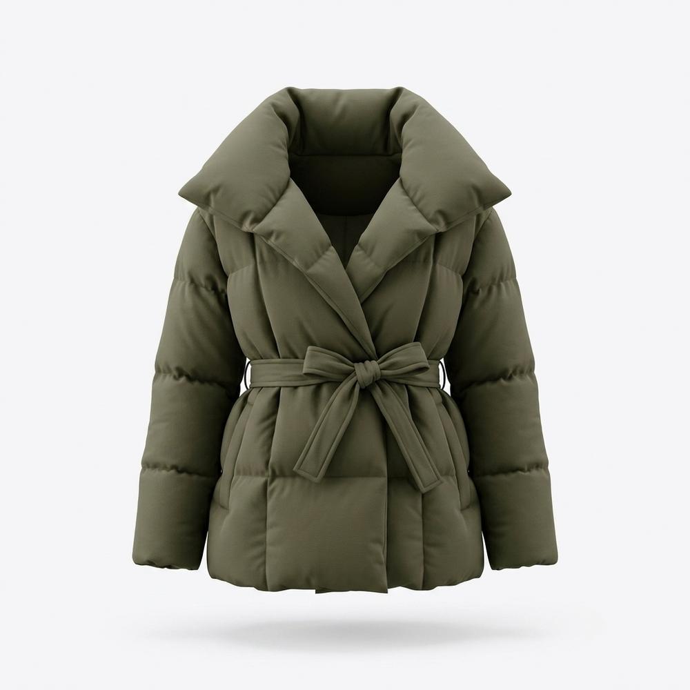 Mens Outlet House - Mimor | Quilted Belted Jacket Women