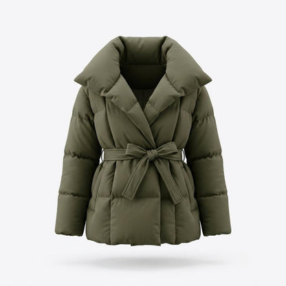 Mens Outlet House - Mimor | Quilted Belted Jacket Women