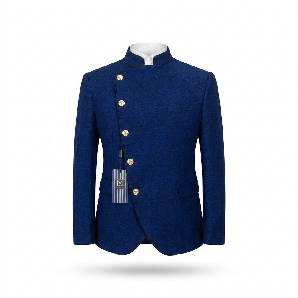 Mens Outlet House - Nimel | Asymmetrical Structured Suit Men