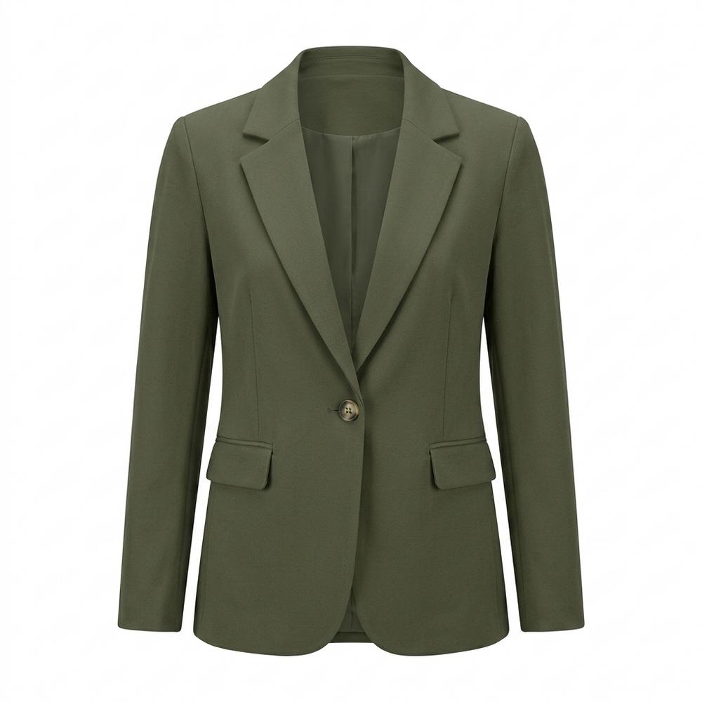 Mens Outlet House - Tarev | Single-Breasted Notched Lapel Blazer Women
