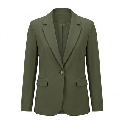 Mens Outlet House - Tarev | Single-Breasted Notched Lapel Blazer Women