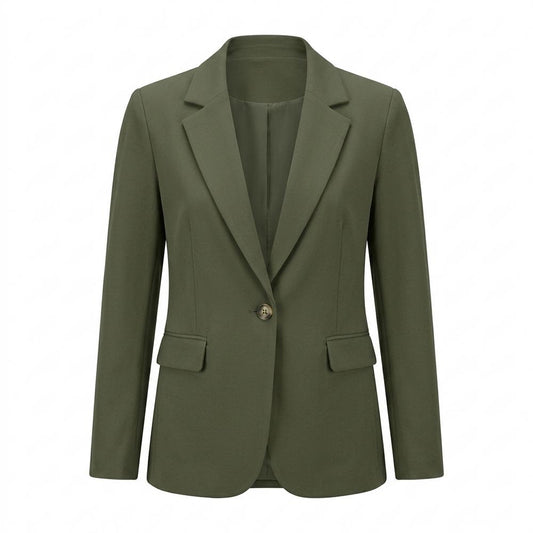 Mens Outlet House - Tarev | Single-Breasted Notched Lapel Blazer Women