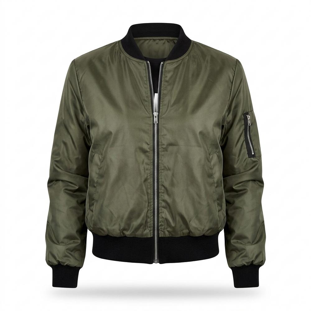 Mens Outlet House - Lifuk | Zip-Up Rib-Knit Jacket Women