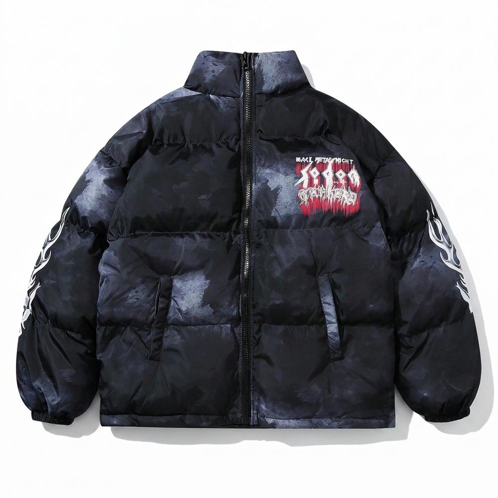 Mens Outlet House - Leren | Quilted Printed Jacket Unisex