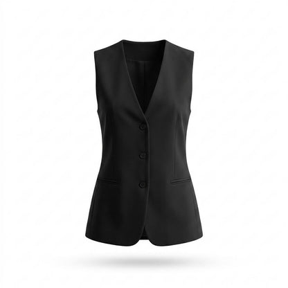 Mens Outlet House - Valev | Sleeveless Button-Front Vest Women