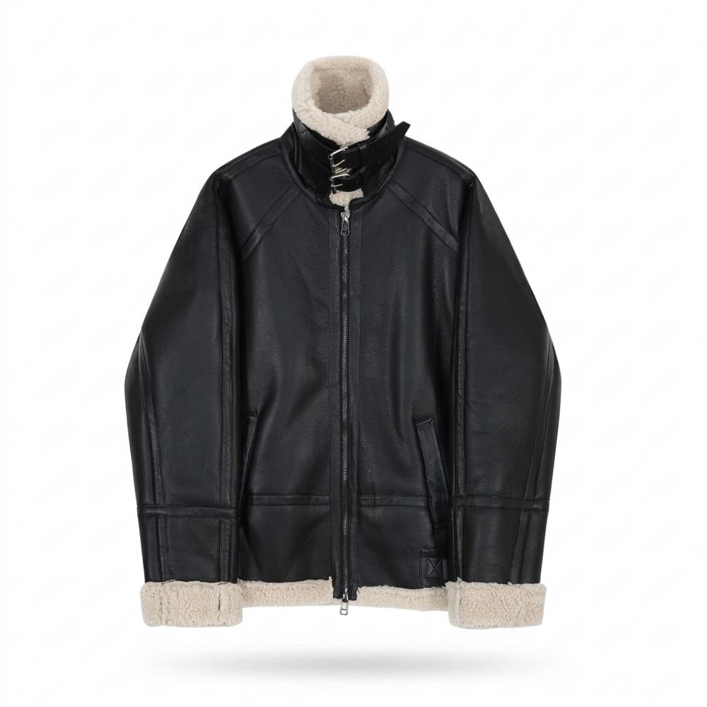 Mens Outlet House - Rosol | Fleece-Lined High-Neck Jacket Men