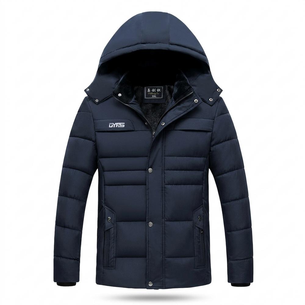 Mens Outlet House - Samel | Quilted Hooded Jacket Men