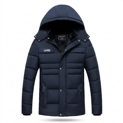 Mens Outlet House - Samel | Quilted Hooded Jacket Men