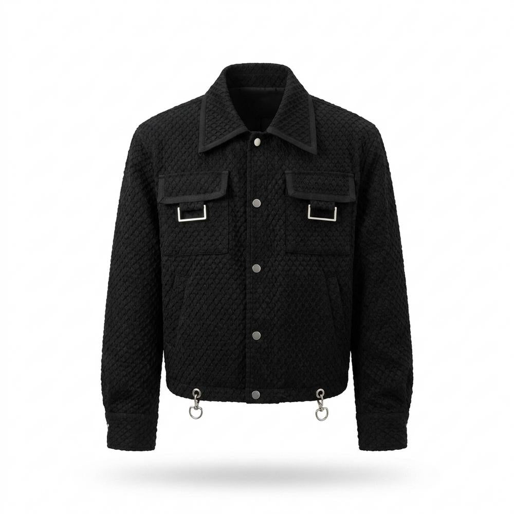 Mens Outlet House - Nolor | Quilted Cropped Jacket Unisex