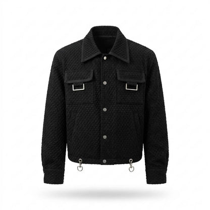 Mens Outlet House - Nolor | Quilted Cropped Jacket Unisex