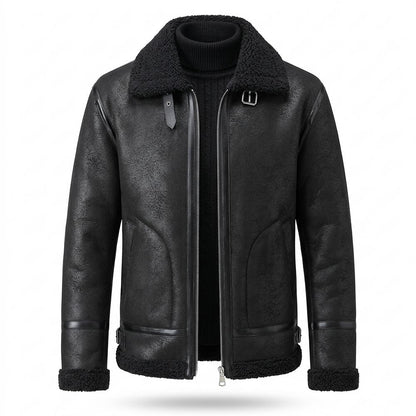 Mens Outlet House - Damud | Fleece-Lined Zip-Up Jacket Men