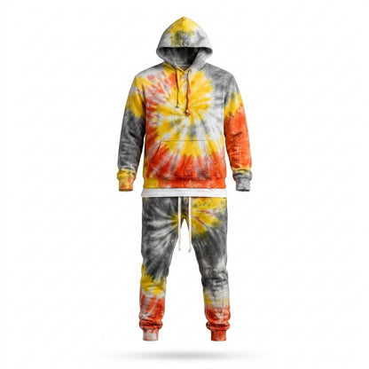 Mens Outlet House - Lyzan | Tie-Dye Hooded Suit Unisex