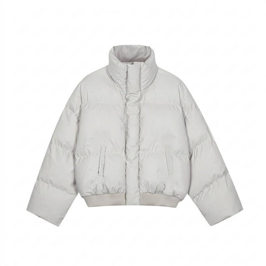 Mens Outlet House - Curik | High-Neck Quilted Jacket Unisex