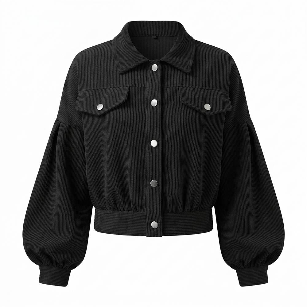 Mens Outlet House - Kenav | Corduroy Puff-Sleeve Jacket Women