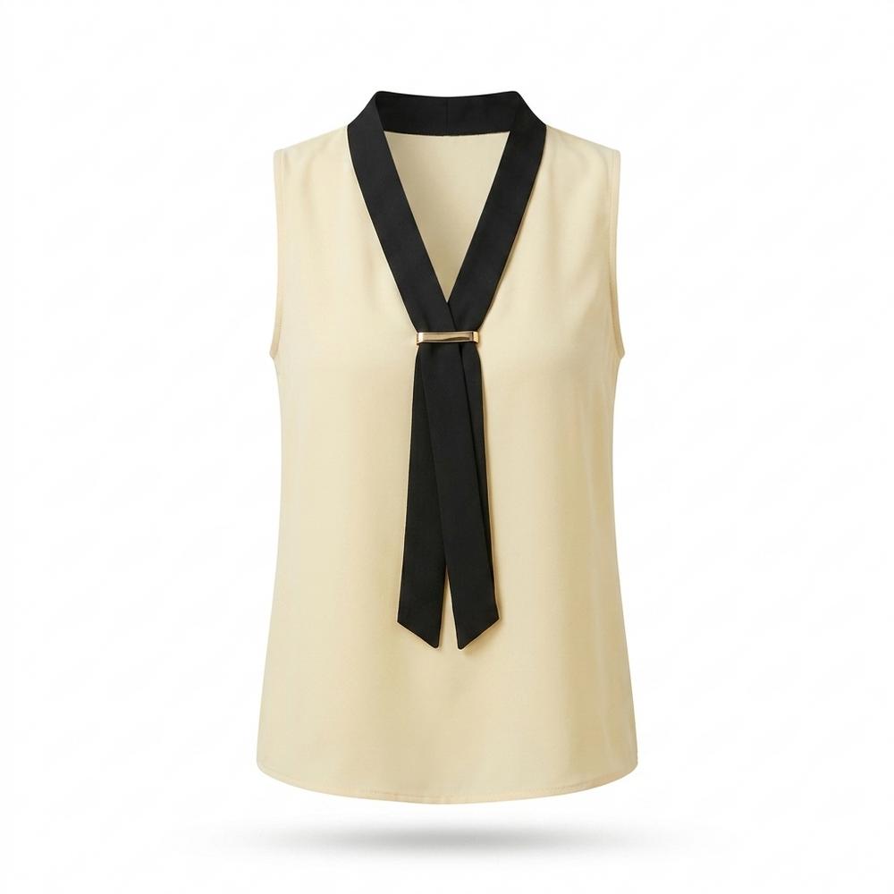 Mens Outlet House - Nirak | Sleeveless Tie-Neck Blouse Women