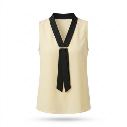 Mens Outlet House - Nirak | Sleeveless Tie-Neck Blouse Women