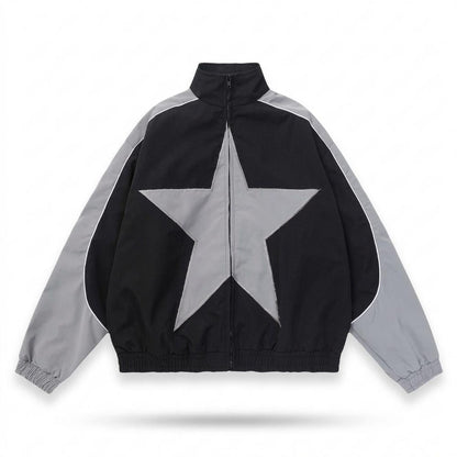 Mens Outlet House - Zanor | Colorblock Zip-Up Jacket Unisex