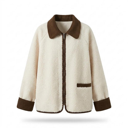 Mens Outlet House - Lyhal | Sherpa Contrast-Trimmed Jacket Women
