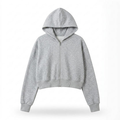 Mens Outlet House - Rodar | Zip-Up Cropped Hoodie Women