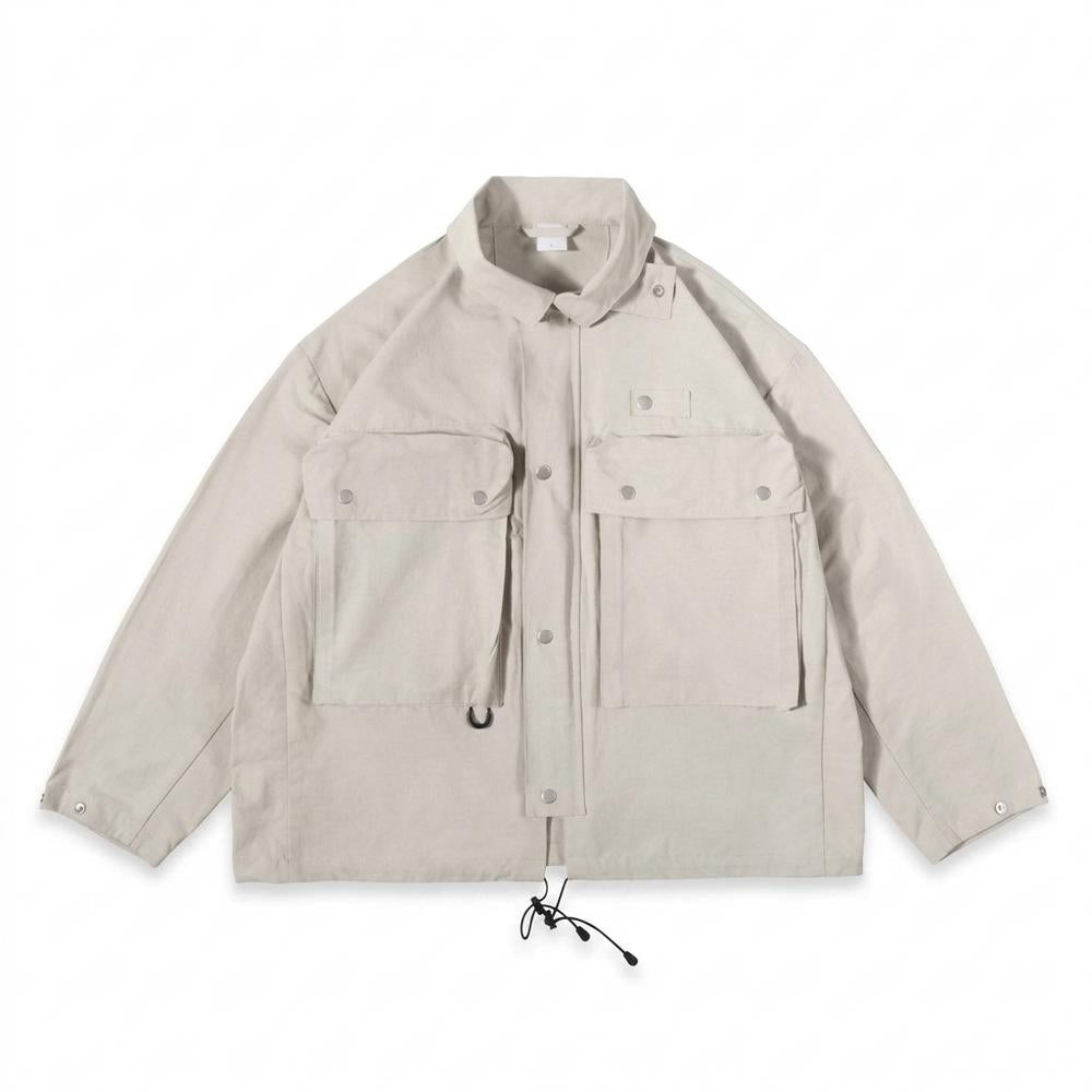 Mens Outlet House - Lelen | Multi-Pocket Boxy-Fit Jacket Unisex